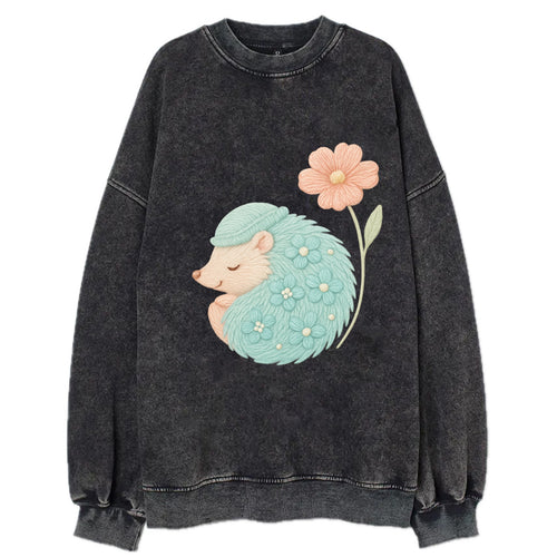 Aqua Hedgehog - Vintage Sweatshirt