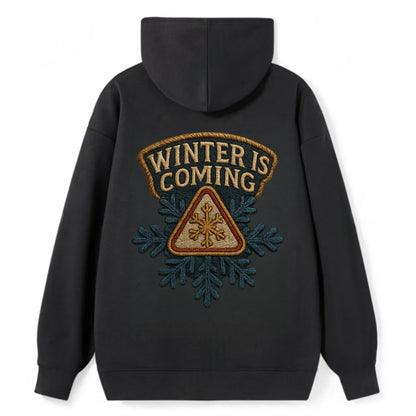Winter Is Coming  - Classic Pullover Hoodie - Black