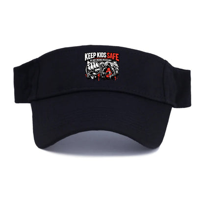 Keep Kids Safe By Any Means - Visor - Black