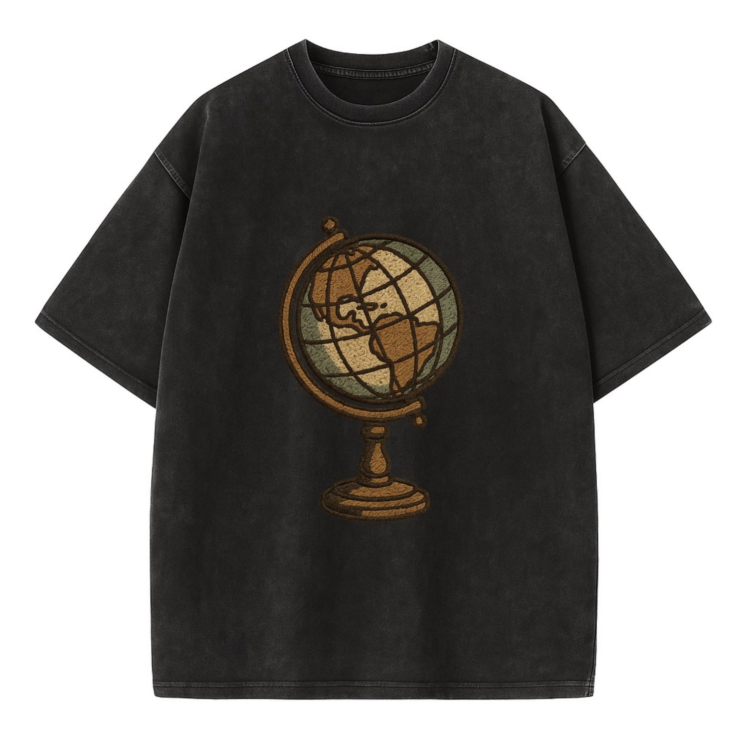 Globe  - Vintage T-shirt - Black