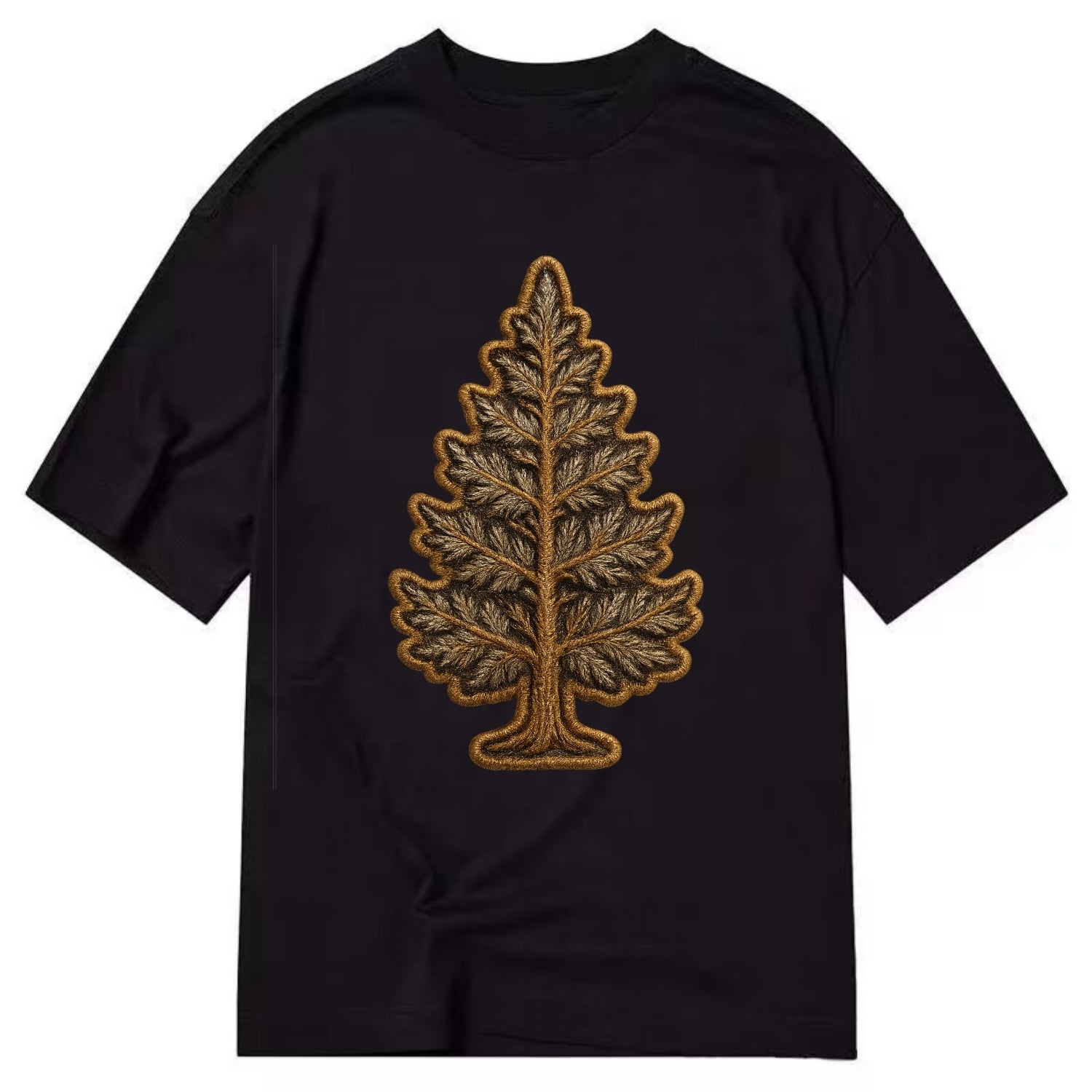 Pine Tree  - Classic T-shirt - Black