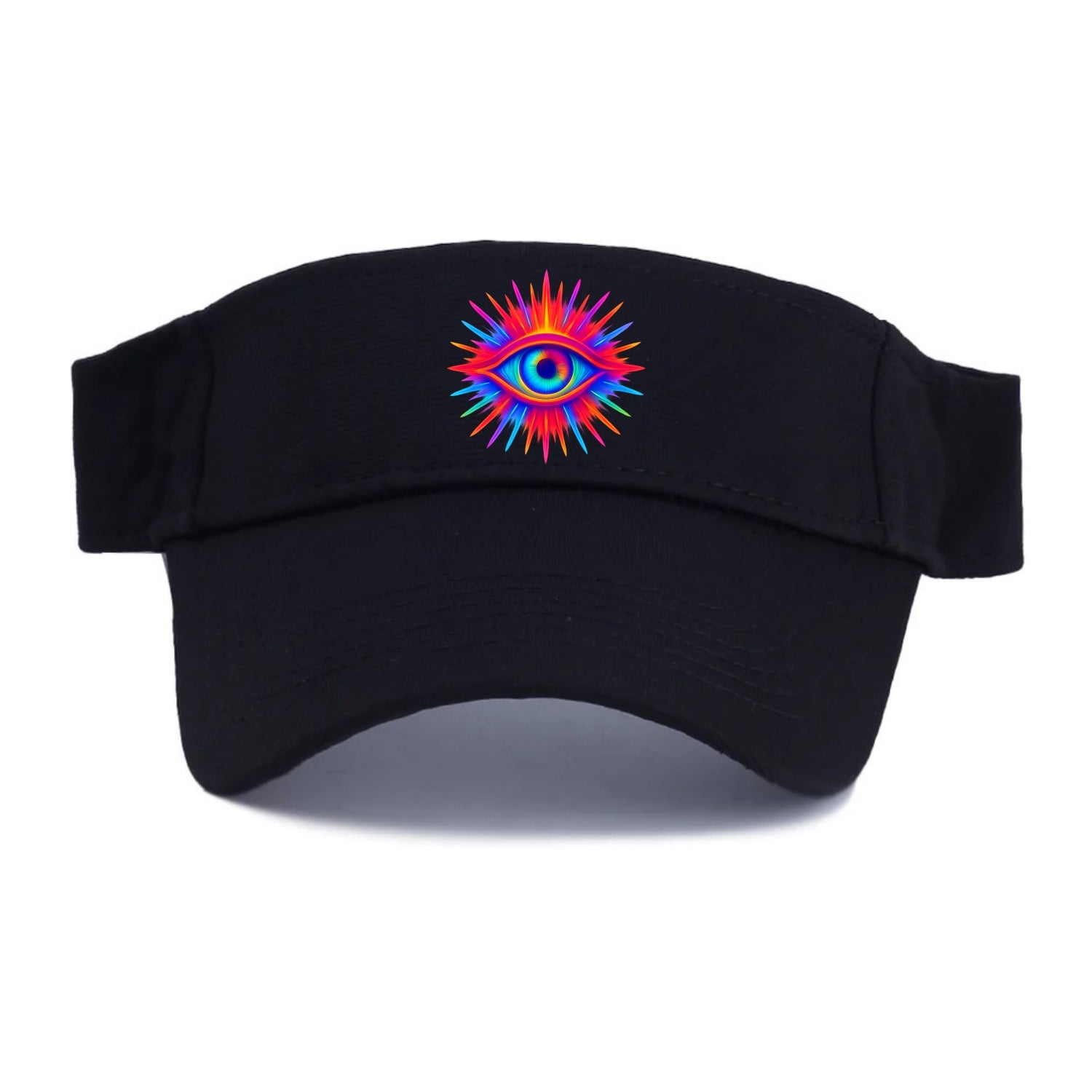 Rainbow Third Eye - Prismatic eye radiat Visor - Black