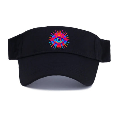Rainbow Third Eye - Prismatic eye radiat Visor - Black