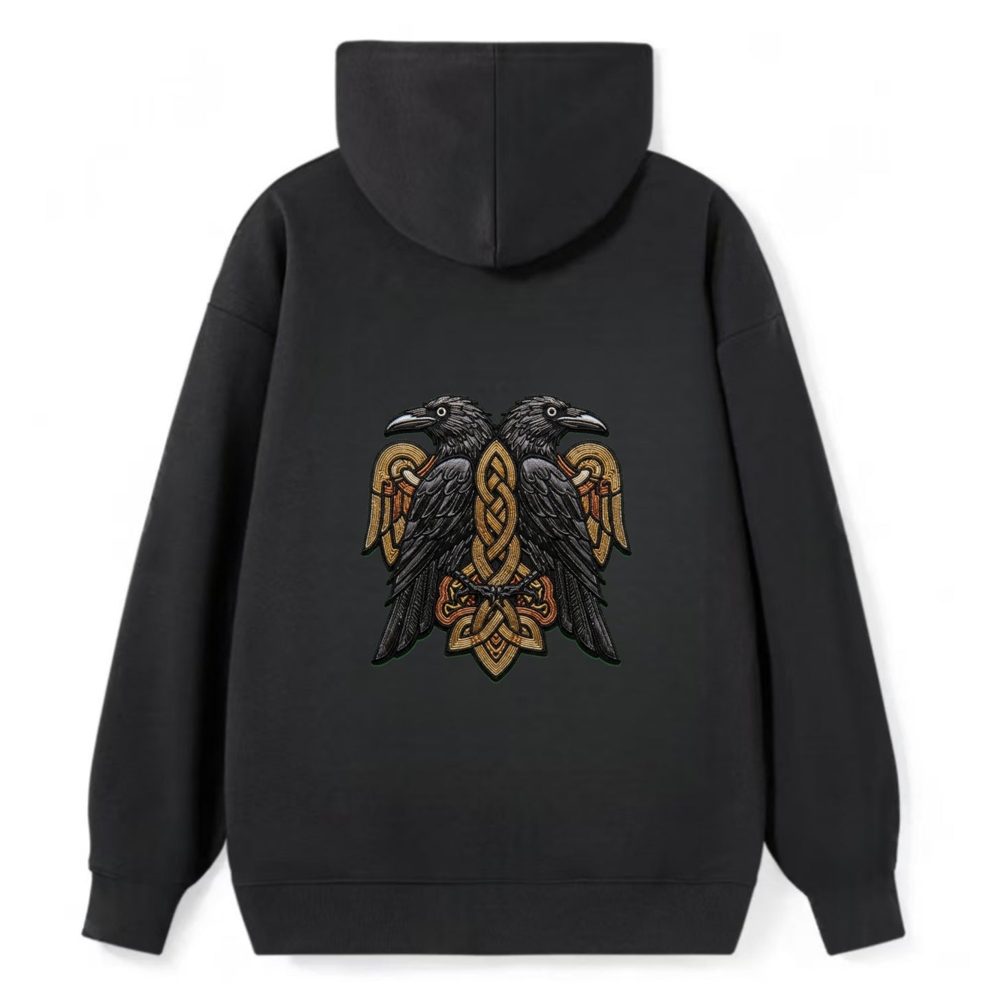 Odin's Ravens - Classic Pullover Hoodie - Black