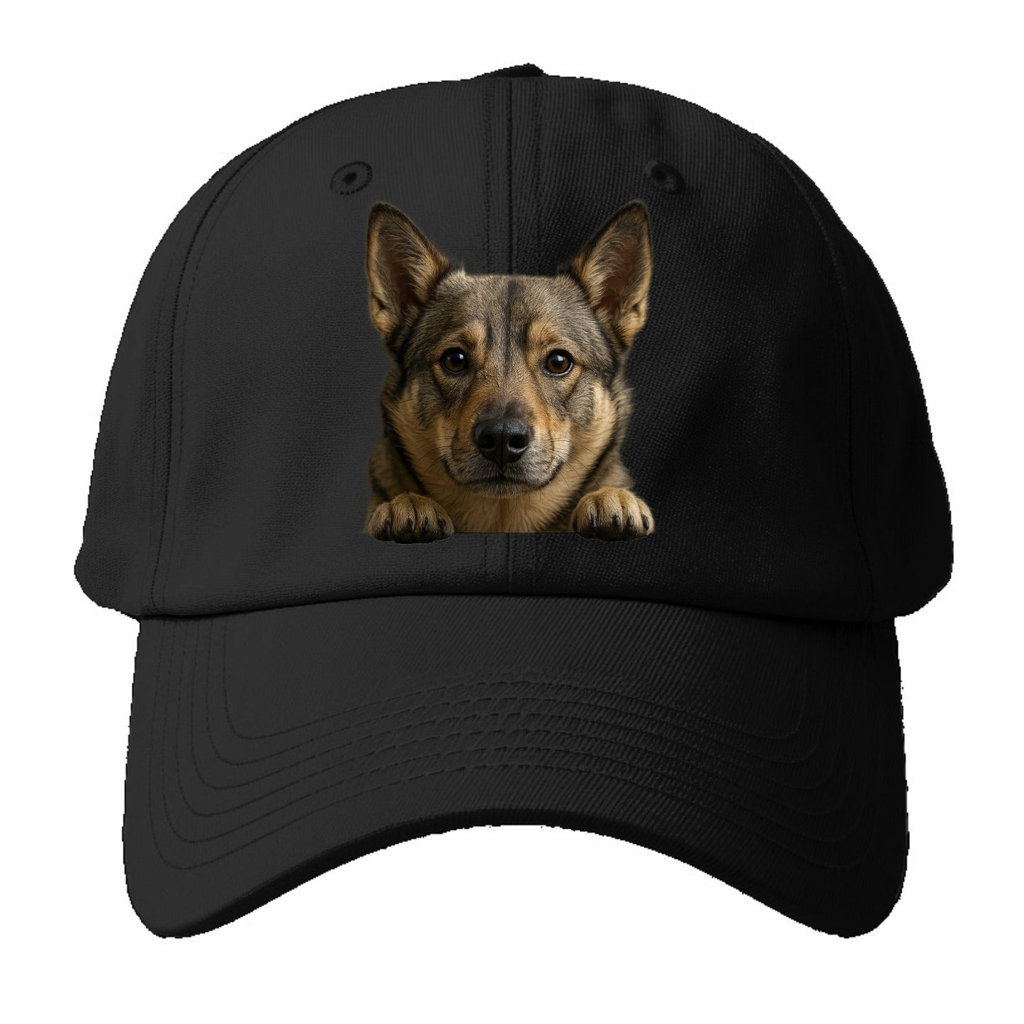 Swedish Vallhund  - Baseball Cap For Big Heads - Black