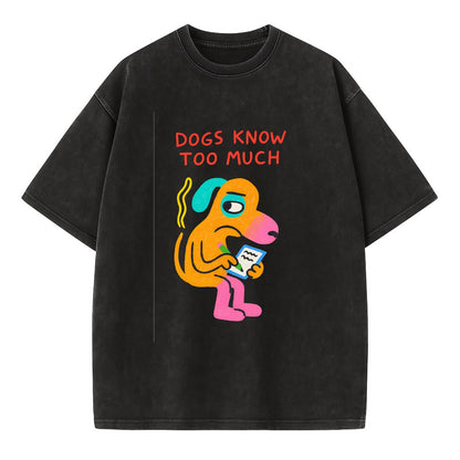 CATS OWN YOU | Cat on throne pointing down - Vintage T-shirt - Black