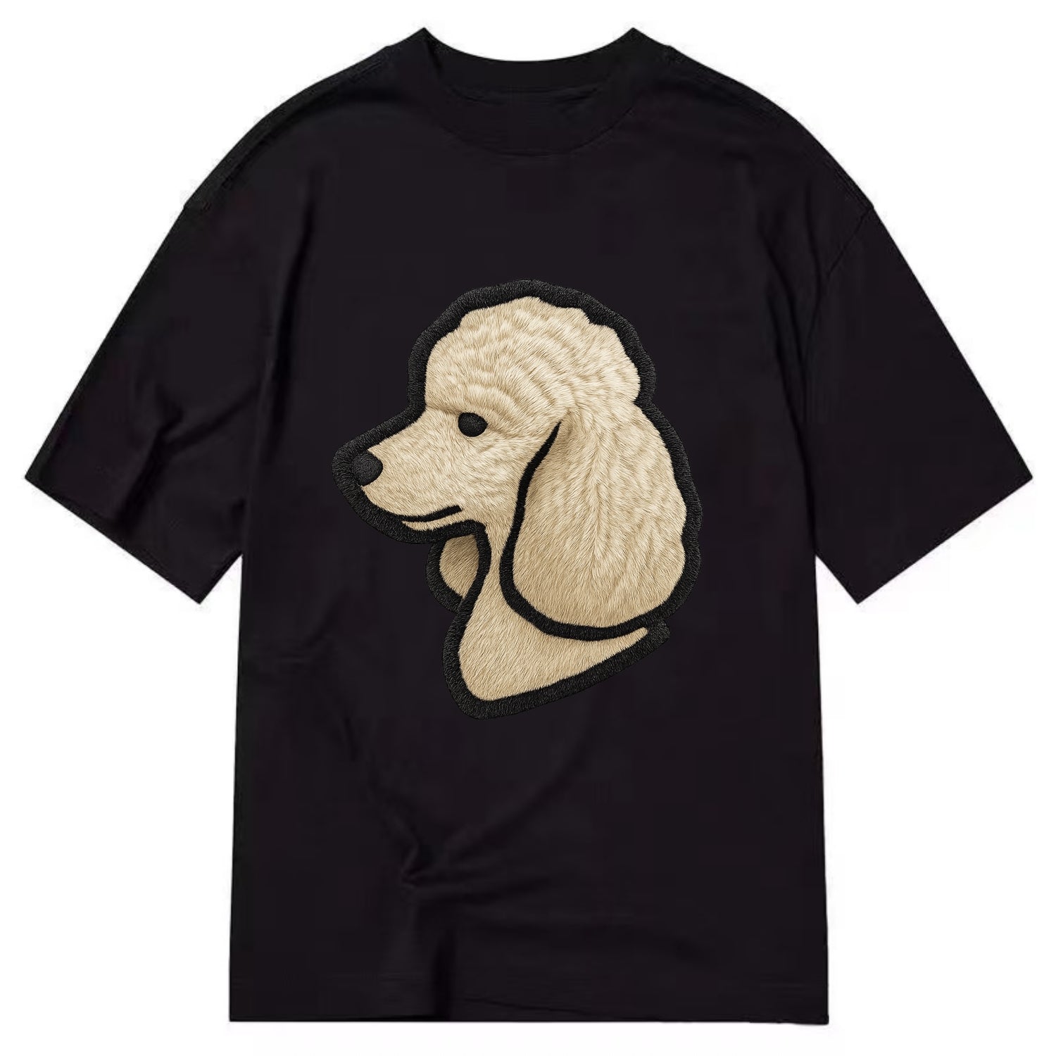 Poodle - Contemporary clean style with s - Classic T-shirt - Black