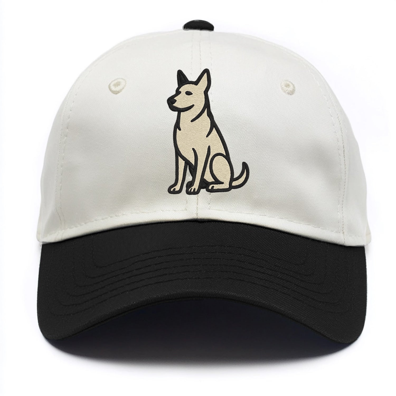German Sheprador - German Shepherd Lab m Two Tone Cap - Black