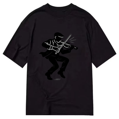 Irish folk musician traditional jig - Classic T-shirt - Black