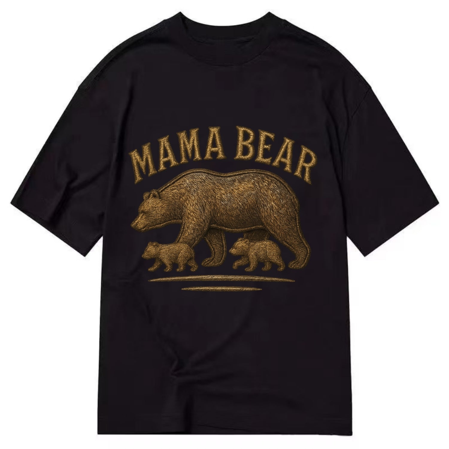 Mama Bear  - Classic T-shirt - Black
