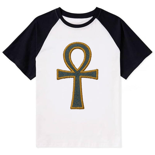 Ankh - Contrast Raglan T-shirt