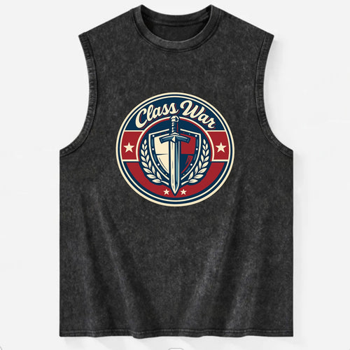 class war - Vintage Washed Tank