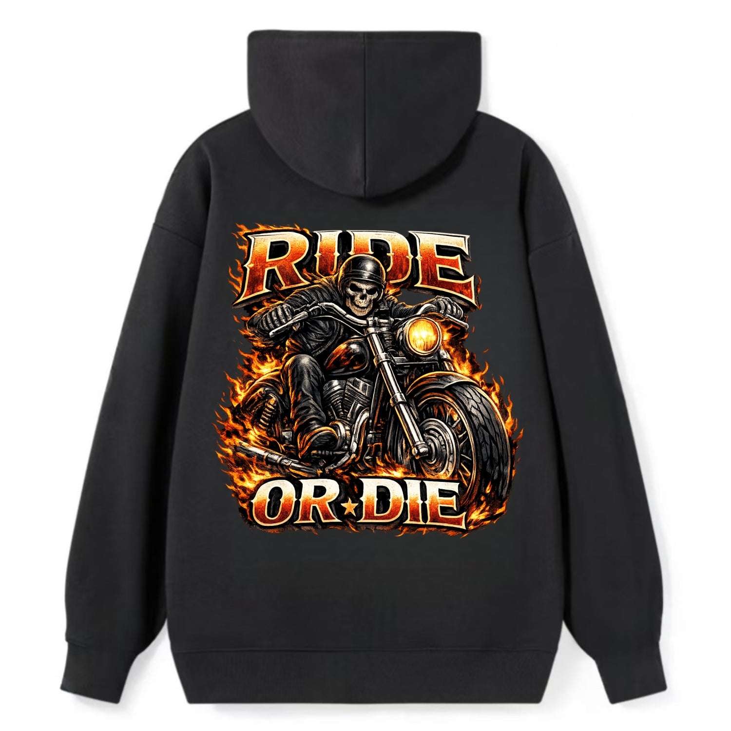 Ride Or Die - Classic Pullover Hoodie - Black