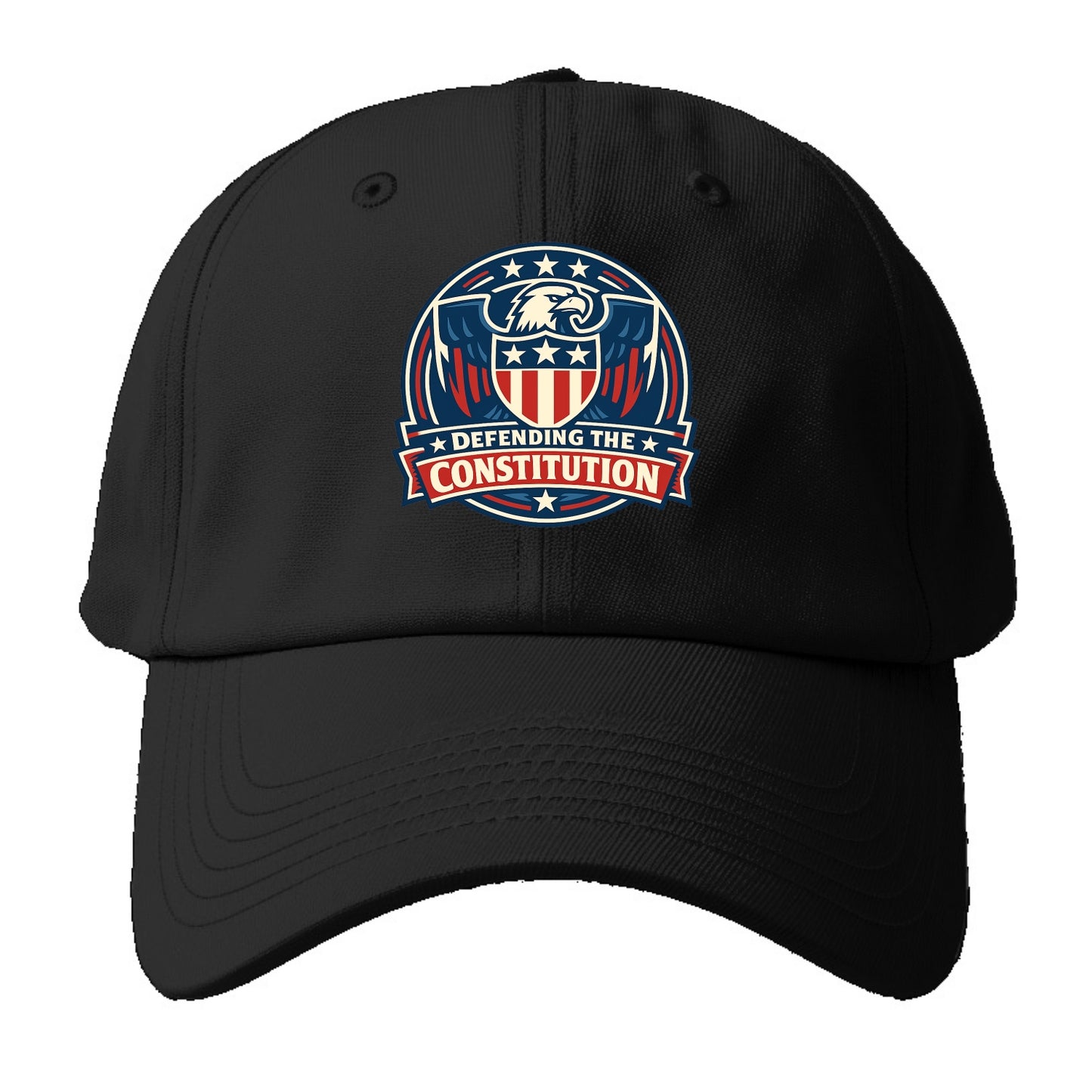 Defend Constitution - Baseball Cap - Black