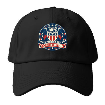 Defend Constitution - Baseball Cap - Black