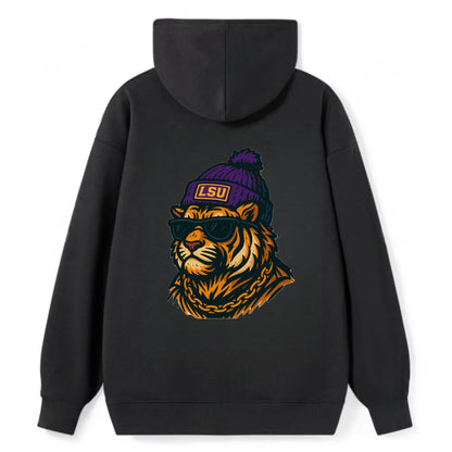 LSU Mike Tiger - Classic Pullover Hoodie - Black