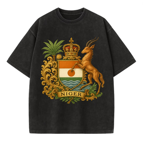 Niger Heritage Badge  - Vintage T-shirt