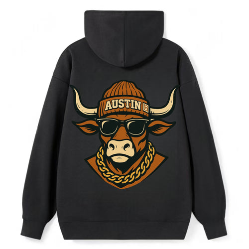 Austin Longhorn - Classic Pullover Hoodie