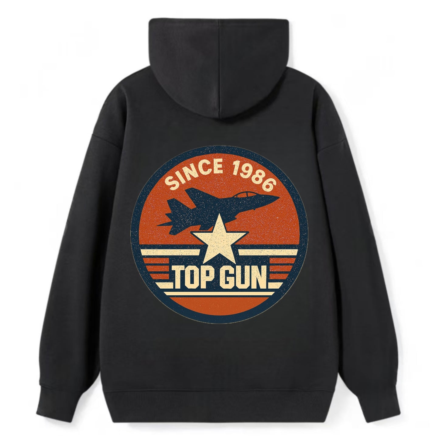 Top Gun Since 1986 - Classic Pullover Hoodie - Black