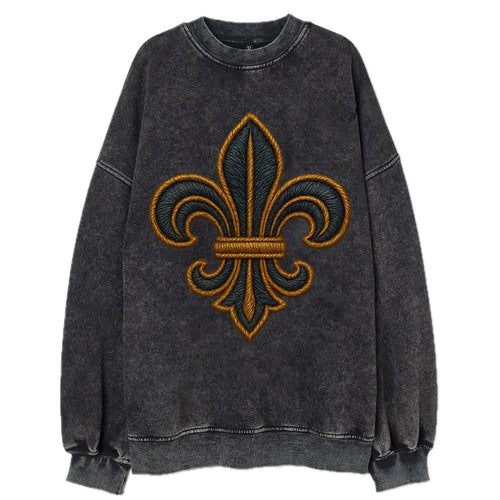Fleur de Lis  - Vintage Sweatshirt