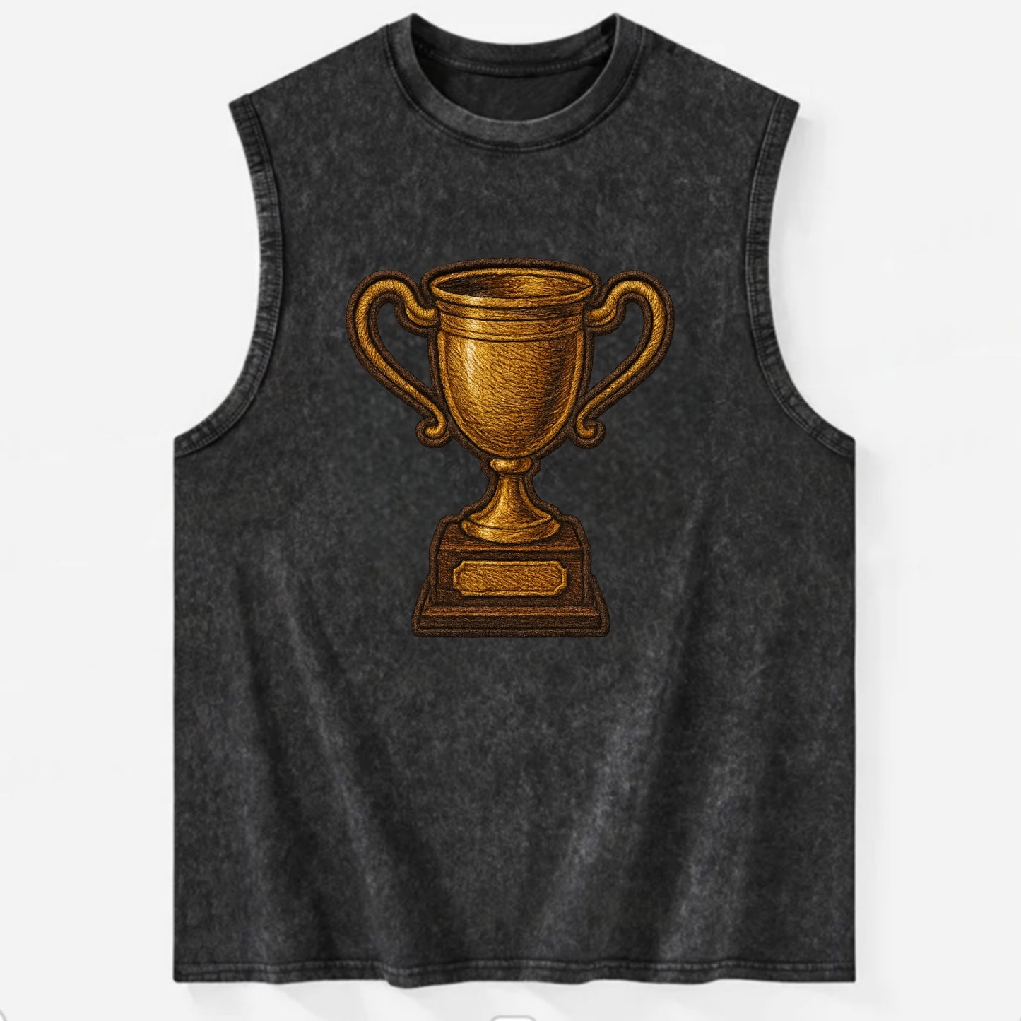 Trophy Cup  - Vintage Washed Tank - Black