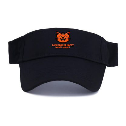 Feline Joy and Sassy Truths - Visor - Black