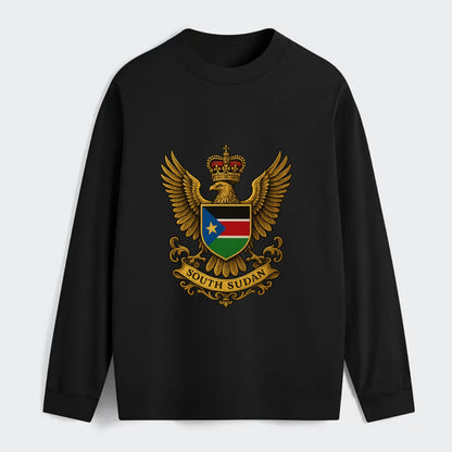 South Sudan Royal Logo - Classic Long Sleeve Shirt - Black