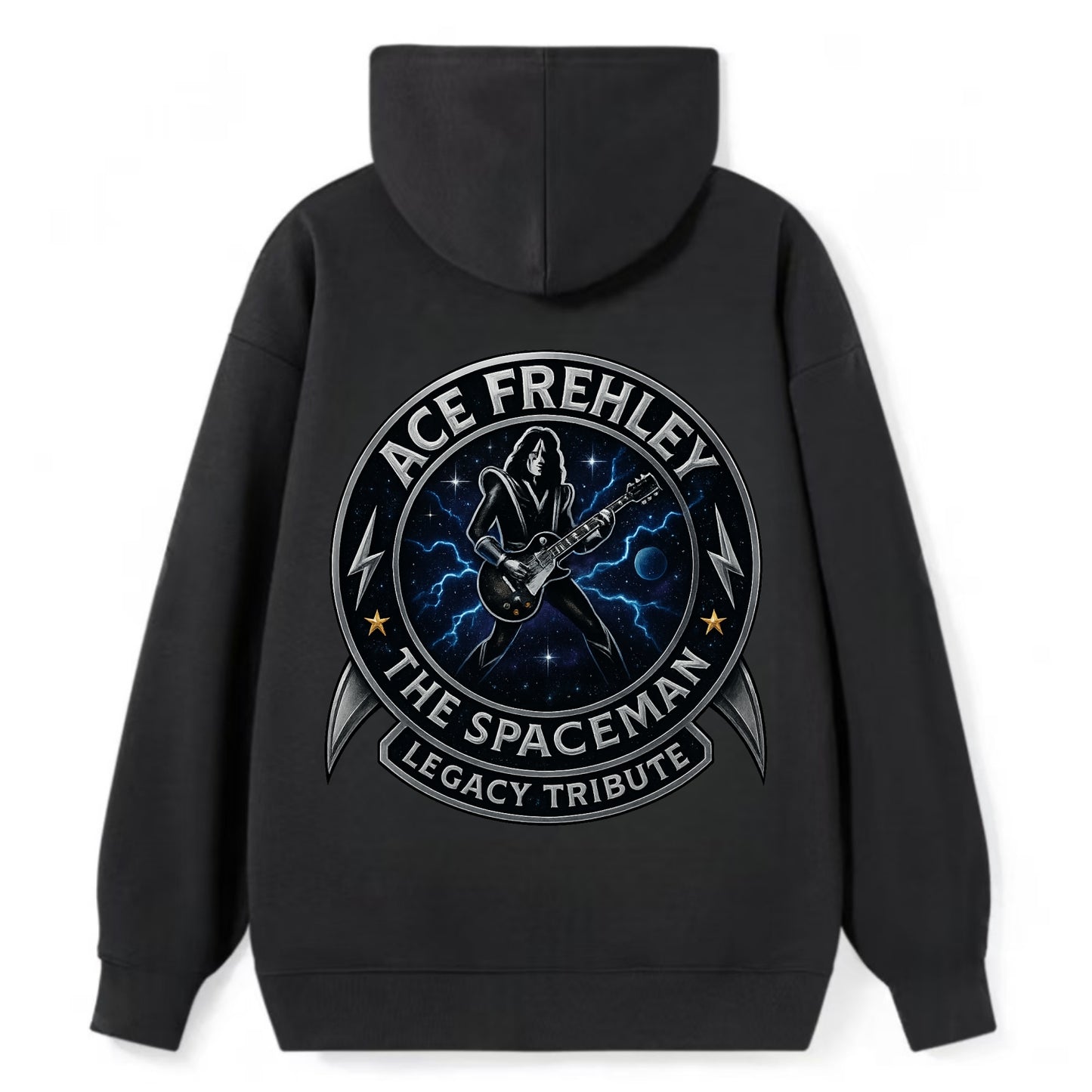 Ace Legacy Seal - Classic Pullover Hoodie - Black