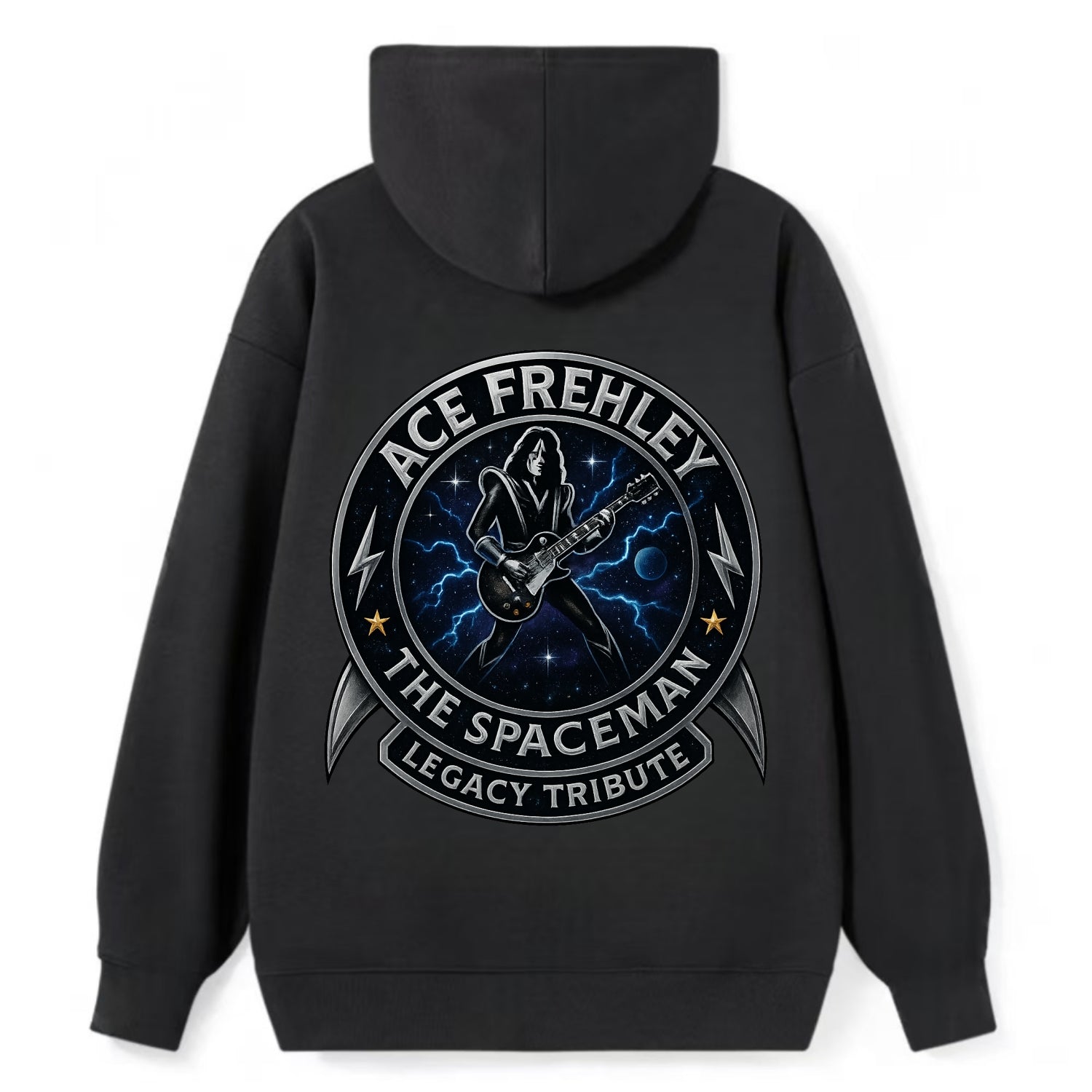 Ace Legacy Seal - Classic Pullover Hoodie - Black