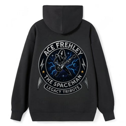 Ace Legacy Seal - Classic Pullover Hoodie - Black
