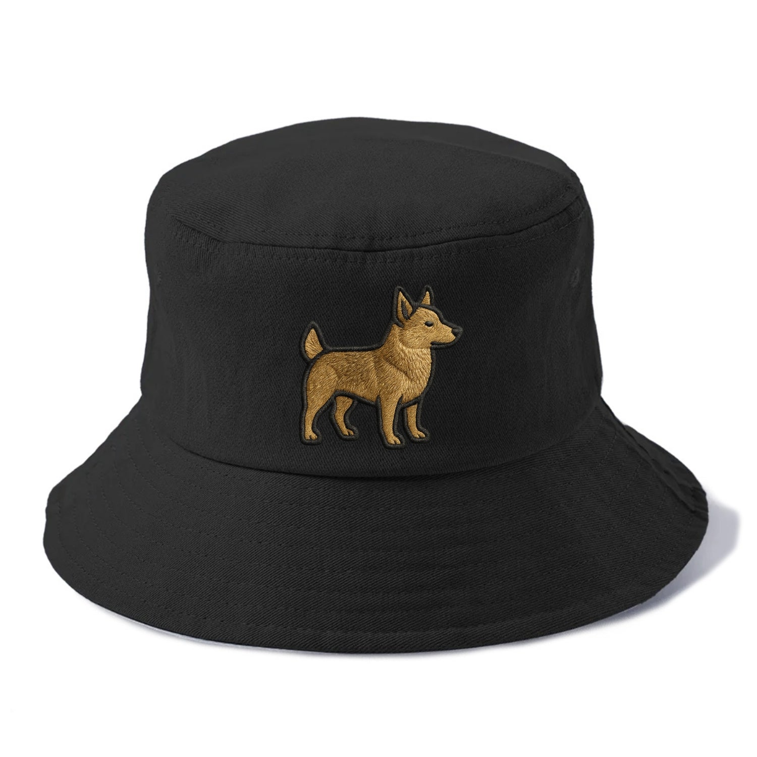 Swedish Vallhund - Contemporary Viking d - Bucket Hat - Black