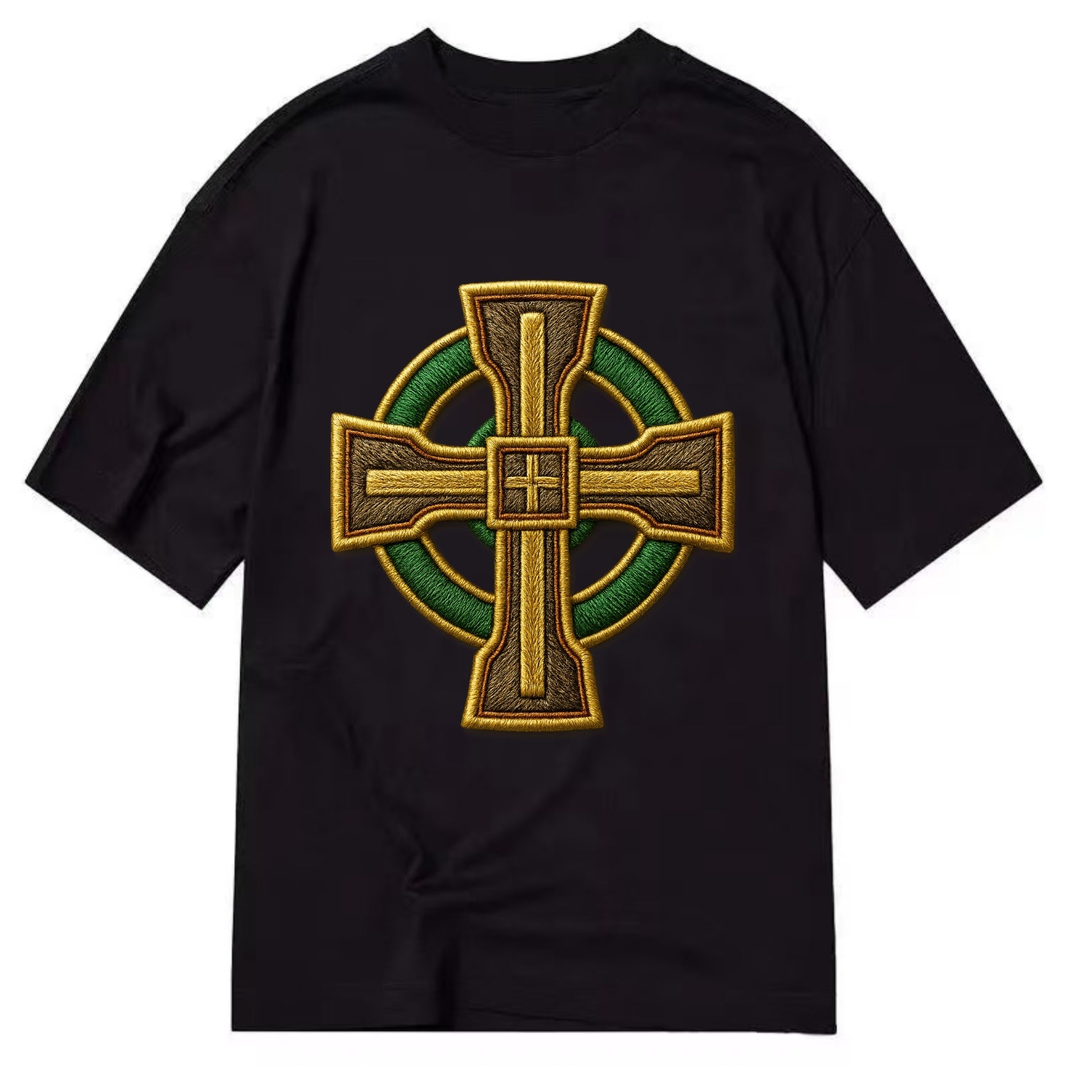 Durrow Cross - Classic T-shirt - Black