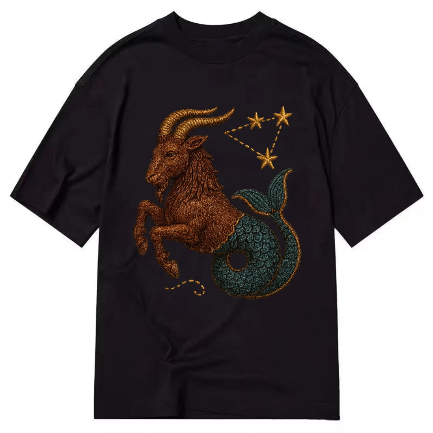 Capricorn Goat  - Classic T-shirt - Black