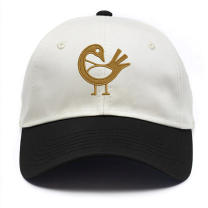 Adinkra Sankofa  - Two Tone Cap - Black