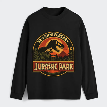 Jurassic Park 32nd Anniversary - Classic Long Sleeve Shirt - Black