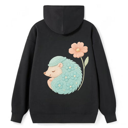 Aqua Hedgehog - Classic Pullover Hoodie - Black