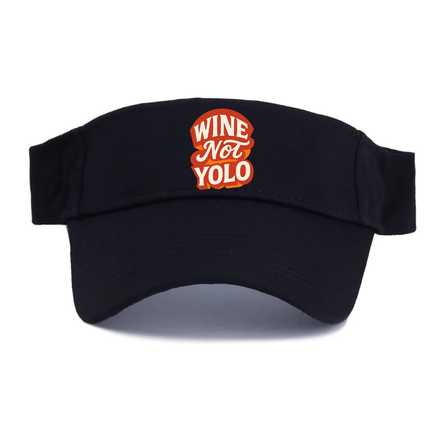 Wine Not - YOLO - Visor - Black