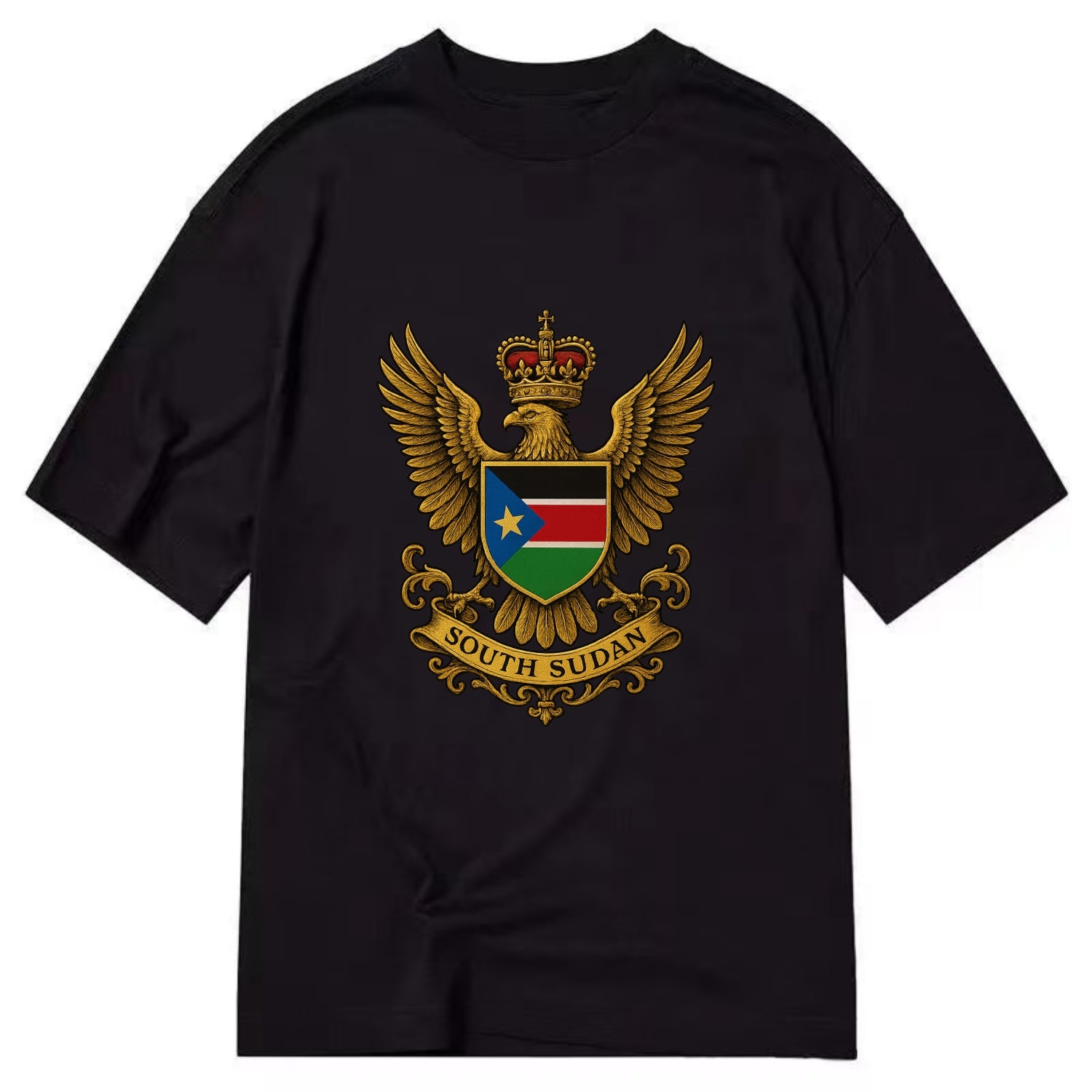 South Sudan Royal Logo  - Classic T-shirt - Black
