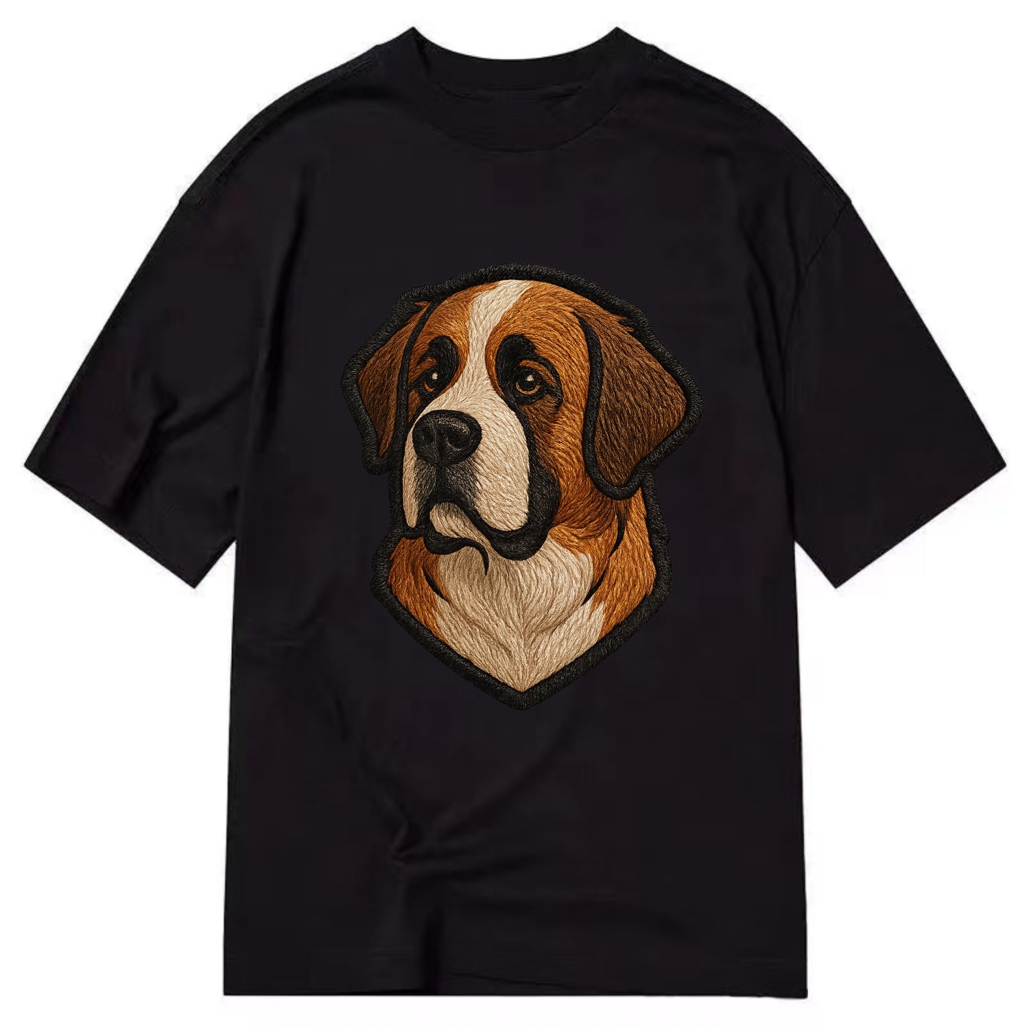 Saint Bernard - Modern gentle giant desi - Classic T-shirt - Black