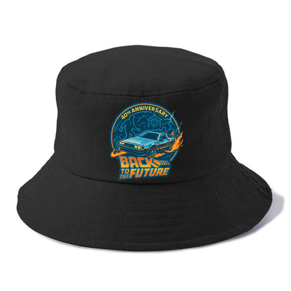 Back To The Future 40th Anniversary - Bucket Hat - Black