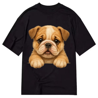 Bulldog  - Classic T-shirt - Black