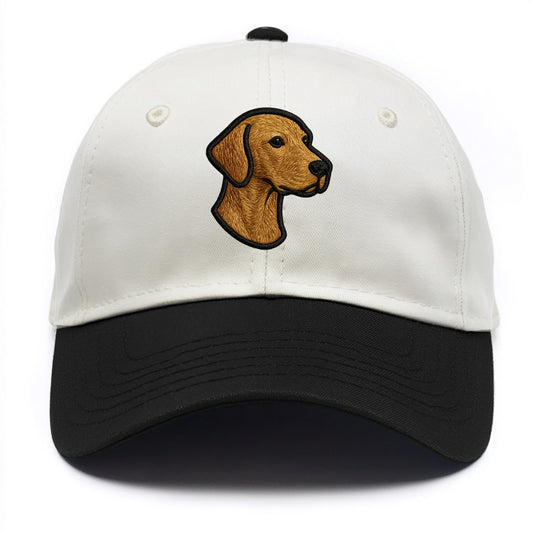 Vizsla - Modern noble design with bold b - Two Tone Cap - Black