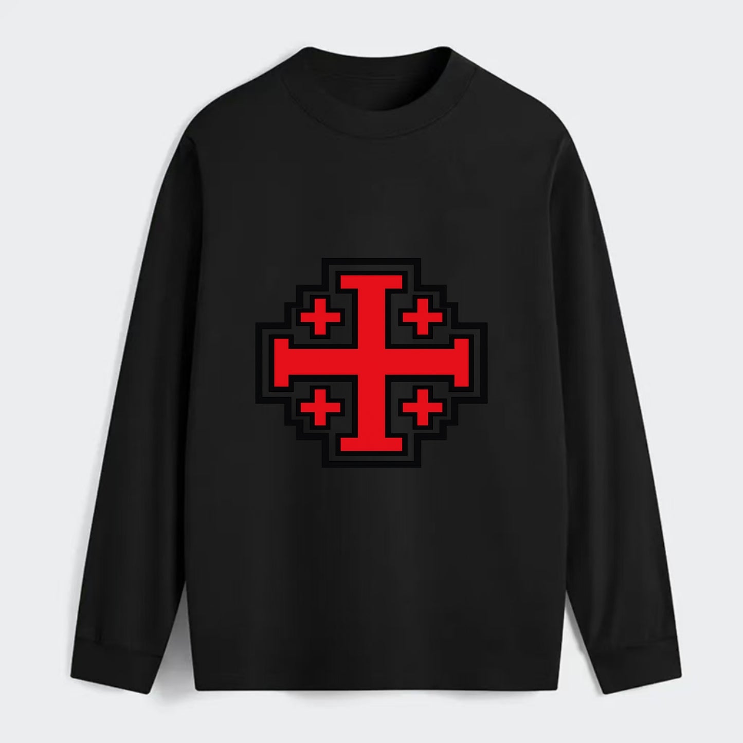 Heritage of Faith - Classic Long Sleeve Shirt - Black
