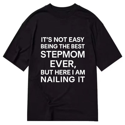 It's not easy being the best UNCLE ever, but here I am nailing it - Classic T-shirt - Black