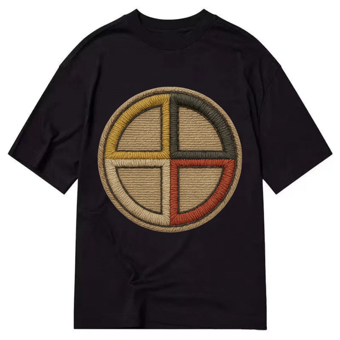 Medicine Wheel  - Classic T-shirt - Black