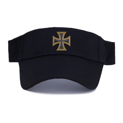 Teutonic Cross  - Visor - Black