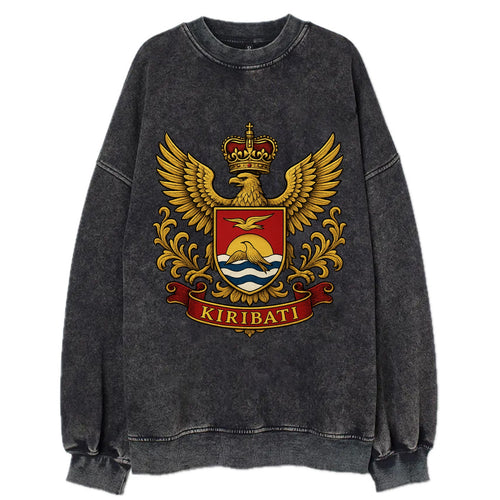 Kiribati Heritage Badge  - Vintage Sweatshirt