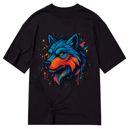 Velvet Wolf Royal  - Classic T-shirt - Black