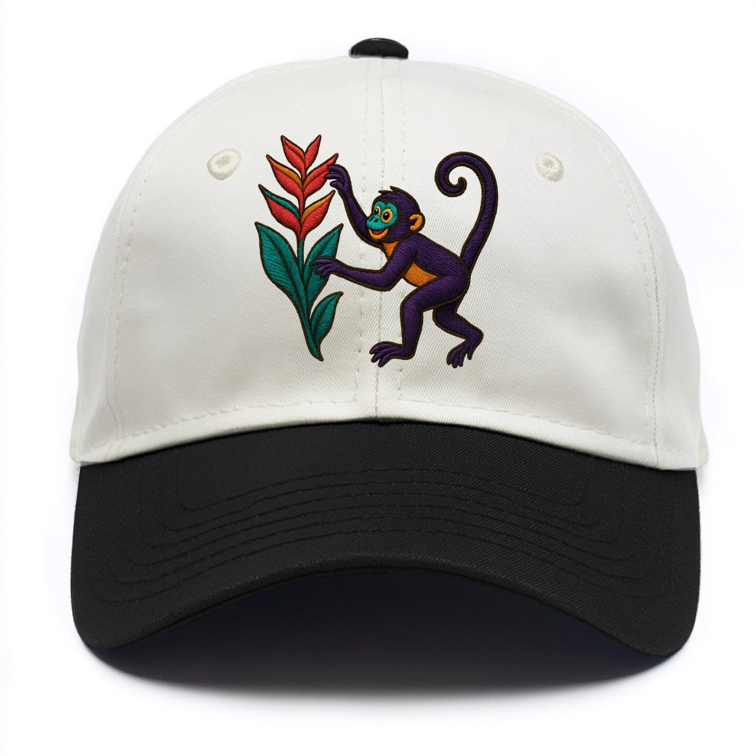 Spider Monkey - Two Tone Cap - Black