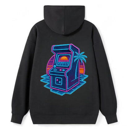 Arcade Machine - Classic Pullover Hoodie - Black